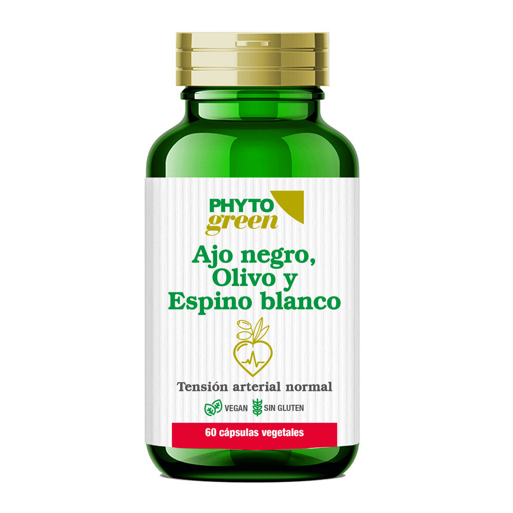Ajo negro, olivo y espino blanco