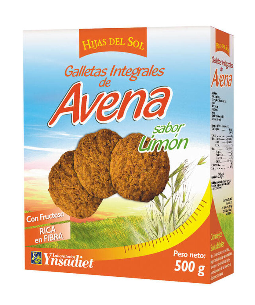 Galletas integrales de avena
