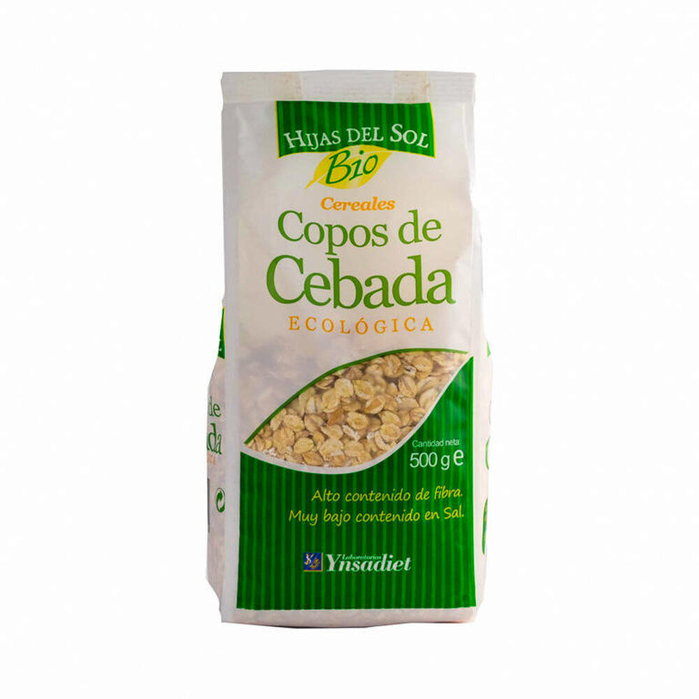 Copos de cebada ecológica.