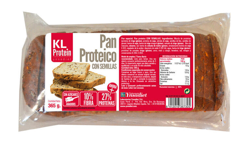 PAN PROTEICO CON SEMILLAS.